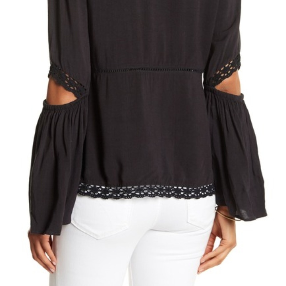 Banjara Cold Elbow Peasant Blouse - Picture 3 of 7